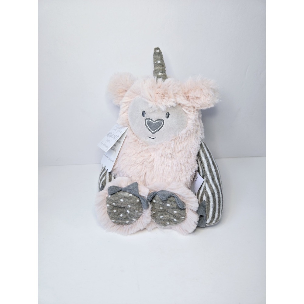Demdaco plush‎ stuffed  Growl Pals Here For You Unicorn Dreams NWT 9"
